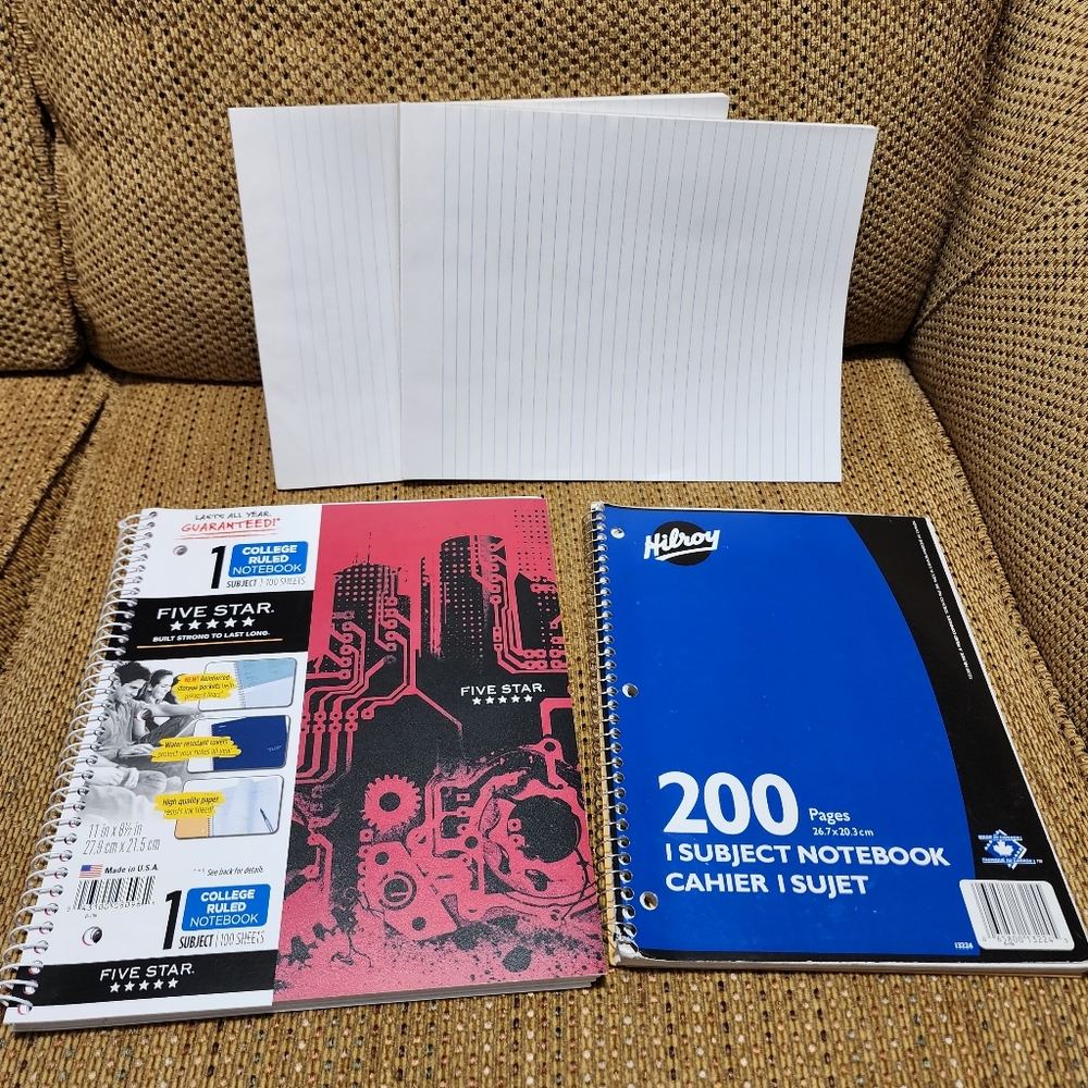2/$10 3/$12 Notebooks Journals / School Supplies Office Supplies / Notebooks